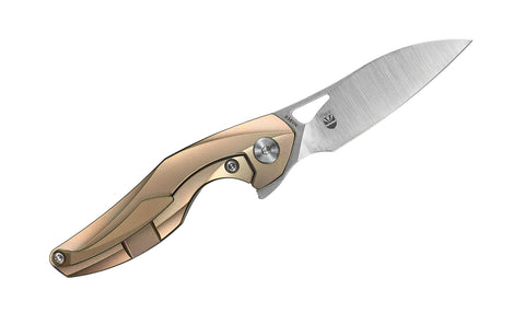 BESTECH THE RETICULAN BT1810D Titanium Handle: 2.09" CPM-S35VN Blade