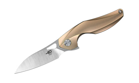 BESTECH THE RETICULAN BT1810D Titanium Handle: 2.09" CPM-S35VN Blade