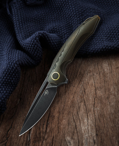 BESTECH ORNETTA BT1811A 3.54" M390 Blade Titanium Handle