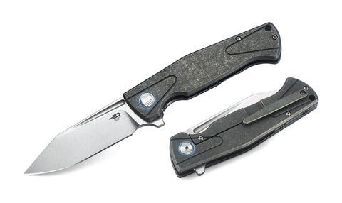 BESTECH HORUS BT1901B Titanium Handle: 3.5" S35VN Blade
