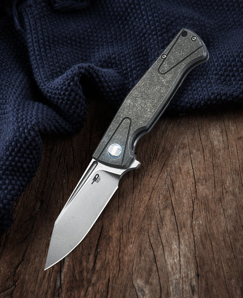 BESTECH HORUS BT1901B Titanium Handle: 3.5" S35VN Blade