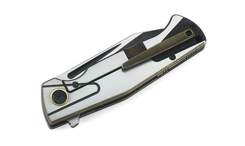 BESTECH HORUS BT1901C Titanium Handle: 3.5" S35VN Blade