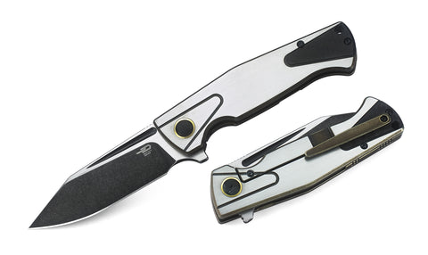 BESTECH HORUS BT1901C Titanium Handle: 3.5" S35VN Blade