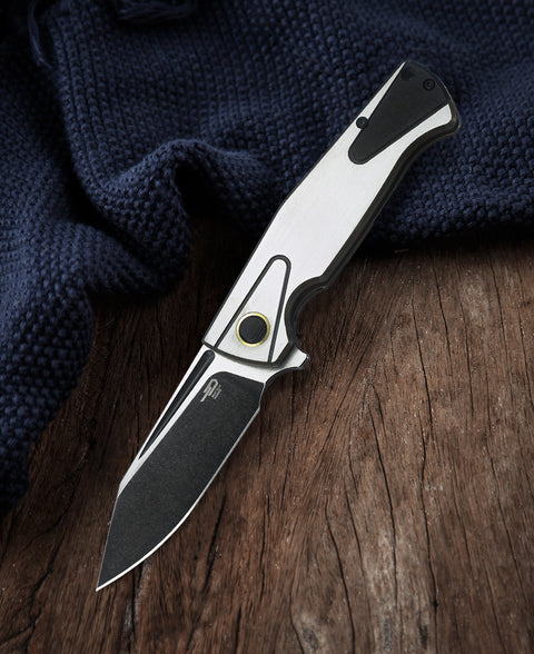 BESTECH HORUS BT1901C Titanium Handle: 3.5" S35VN Blade