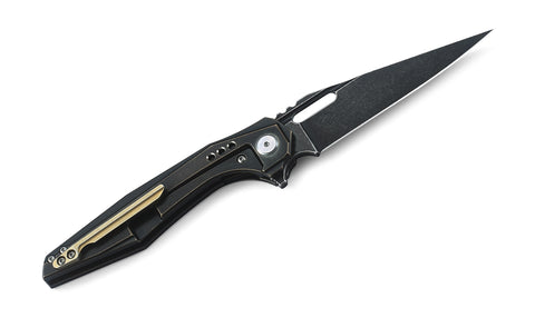BESTECH MALWARE BT1902B Titanium Handle: 3.86" S35VN Blade