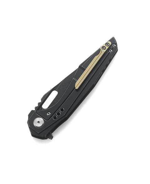 BESTECH MALWARE BT1902D Titanium +Carbon Fiber Handle: 3.86" S35VN Blade