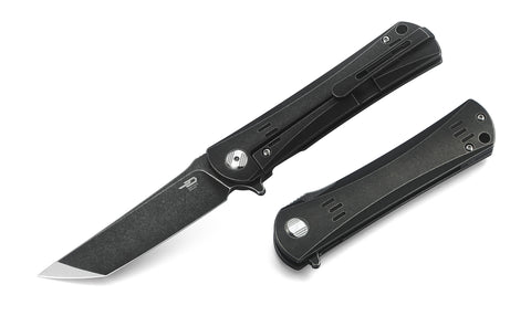 BESTECH KENDO BT1903B-L Titanium Handle: 3.51" S35VN Blade