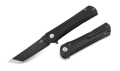 BESTECH KENDO BT1903B Titanium Handle: 3.51" S35VN Blade