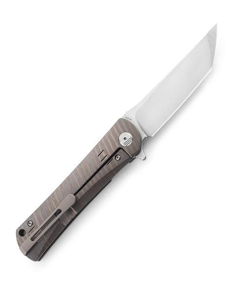 BESTECH KENDO BT1903F Titanium Handle: 3.51" S35VN Blade