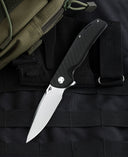 BESTECH BISON BT1904A-1 Titanium and Carbon Fiber Handle: 3.54