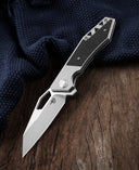 BESTECH FRACTAL BT1907A Titanium+Carbon Fiber Inlay Handle: 3.46