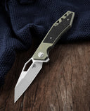 BESTECH FRACTAL BT1907B Titanium+Carbon Fiber Inlay Handle: 3.46