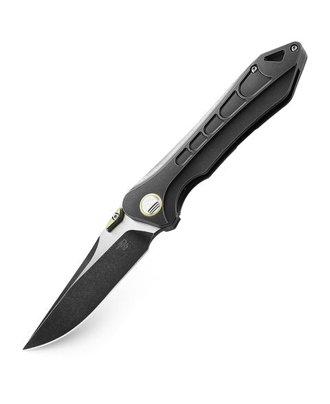 BESTECH SUPERSONIC BT1908A Titanium Handle: 3.39" S35VN Blade