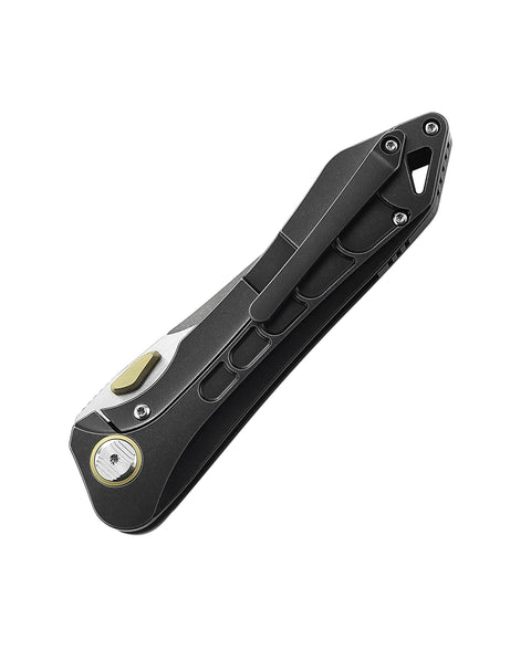 BESTECH SUPERSONIC BT1908A Titanium Handle: 3.39" S35VN Blade