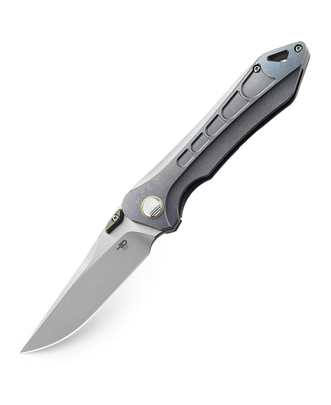 BESTECH SUPERSONIC BT1908B Titanium Handle: 3.39" S35VN Blade