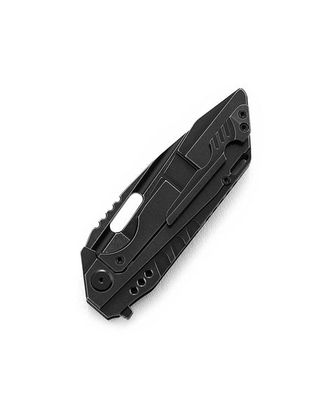 BESTECH SHODAN BT1910B Titanium Handle: 3.86" S35VN Blade