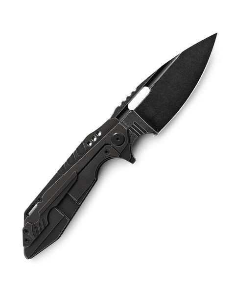 BESTECH SHODAN BT1910B Titanium Handle: 3.86" S35VN Blade