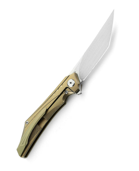 BESTECH KAMOZA BT1911C Titanium Handle: 3.62" M390 Blade