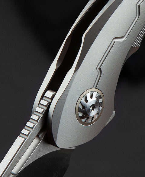 BESTECH MARUKKA BT2002A Titanium Handle: 3.62“ M390 Blade