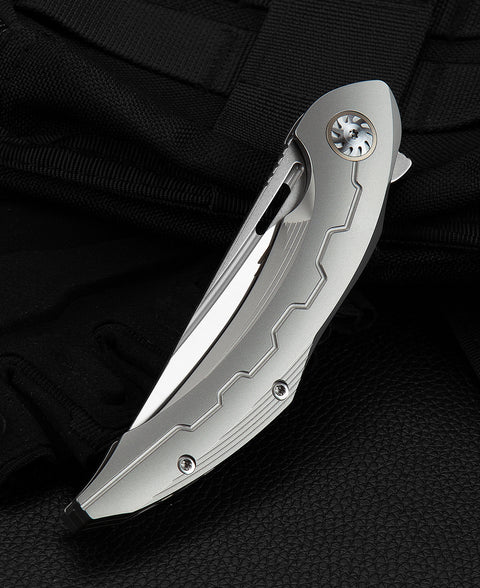 BESTECH MARUKKA BT2002A Titanium Handle: 3.62“ M390 Blade
