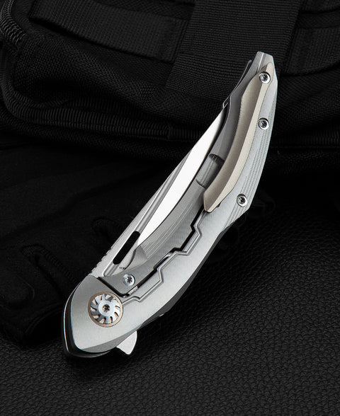 BESTECH MARUKKA BT2002A Titanium Handle: 3.62“ M390 Blade