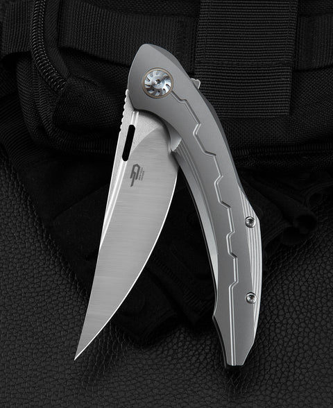 BESTECH MARUKKA BT2002A Titanium Handle: 3.62“ M390 Blade