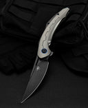 BESTECH MARUKKA BT2002C Titanium Handle: 3.62“ M390 Blade