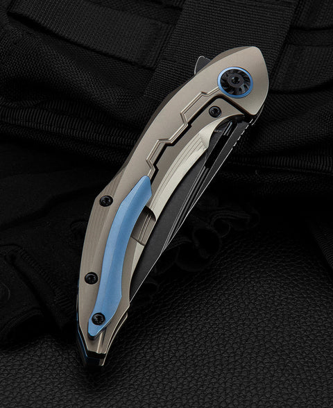 BESTECH MARUKKA BT2002C Titanium Handle: 3.62“ M390 Blade