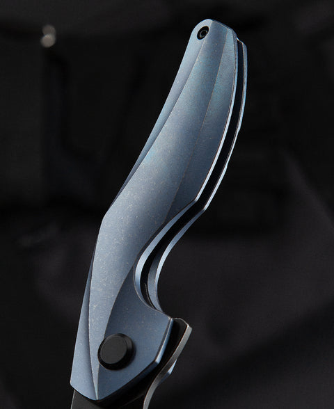 BESTECH THE RETICULAN(Medium) BT2003B Titanium Handle: 3.25" S35VN Blade