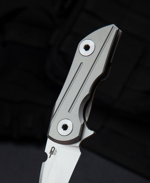 BESTECH 2500 DELTA BT2006A Titanium Handle: 2.52" S35VN Blade
