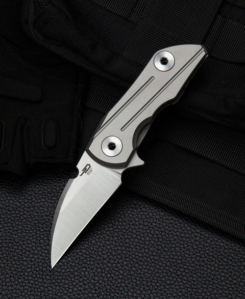 BESTECH 2500 DELTA BT2006A Titanium Handle: 2.52" S35VN Blade