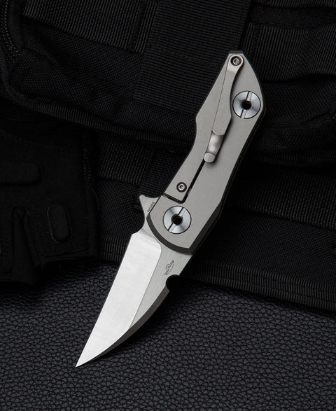 BESTECH 2500 DELTA BT2006A Titanium Handle: 2.52" S35VN Blade