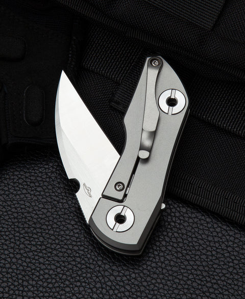 BESTECH 2500 DELTA BT2006A Titanium Handle: 2.52" S35VN Blade