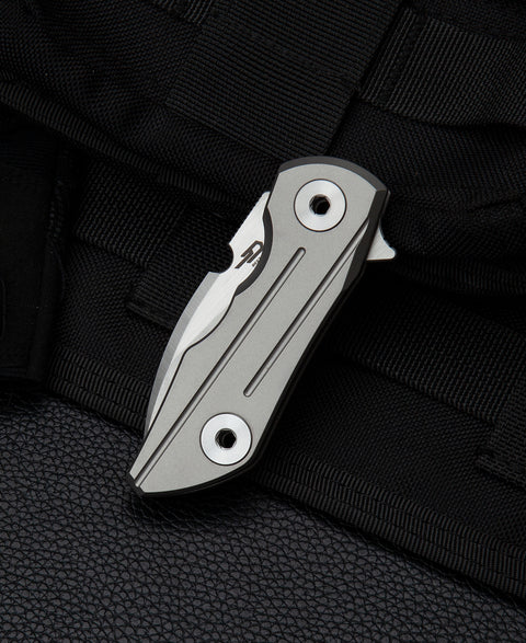 BESTECH 2500 DELTA BT2006A Titanium Handle: 2.52" S35VN Blade