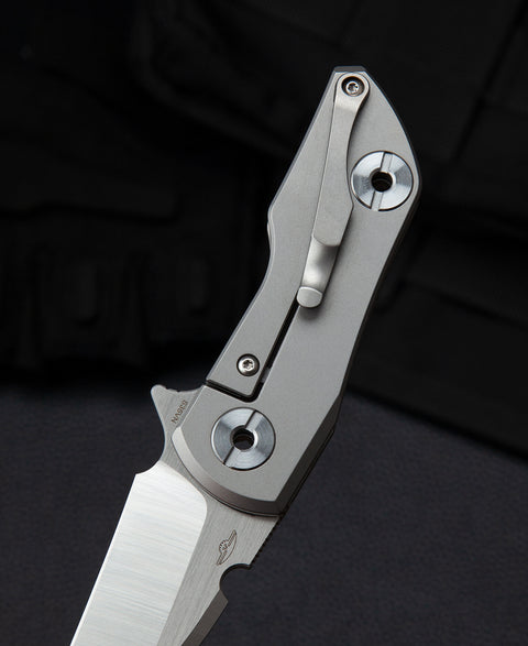 BESTECH 2500 DELTA BT2006A Titanium Handle: 2.52" S35VN Blade