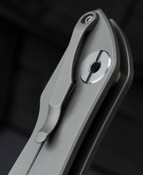 BESTECH 2500 DELTA BT2006B Titanium Handle: 2.52" S35VN Blade