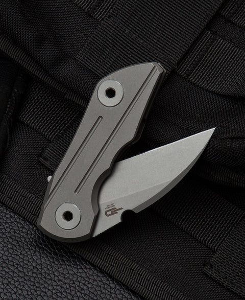 BESTECH 2500 DELTA BT2006B Titanium Handle: 2.52" S35VN Blade