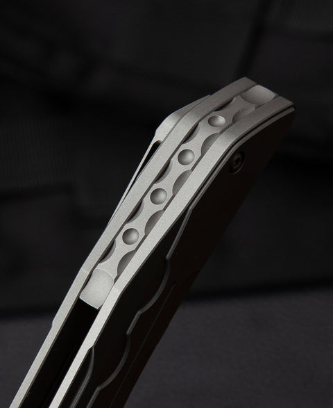BESTECH SAMARI BT2009A Titanium Handle: 3.82" M390 Blade