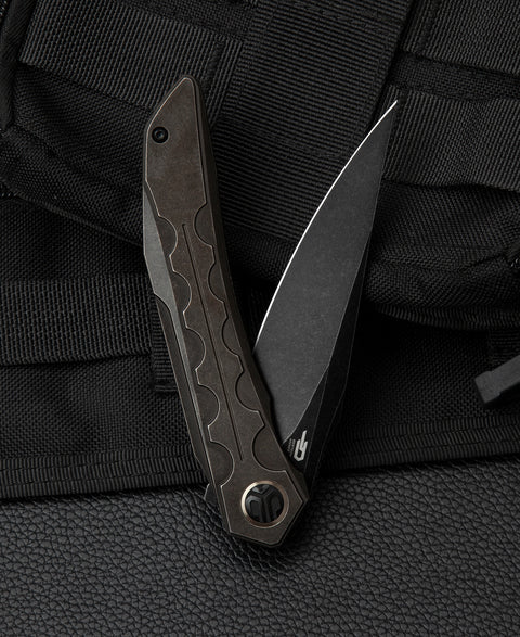 BESTECH SAMARI BT2009B Titanium Handle: 3.82" M390 Blade