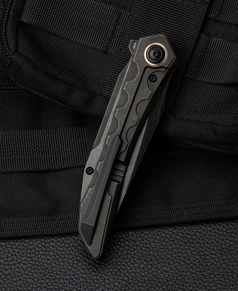 BESTECH SAMARI BT2009B Titanium Handle: 3.82" M390 Blade