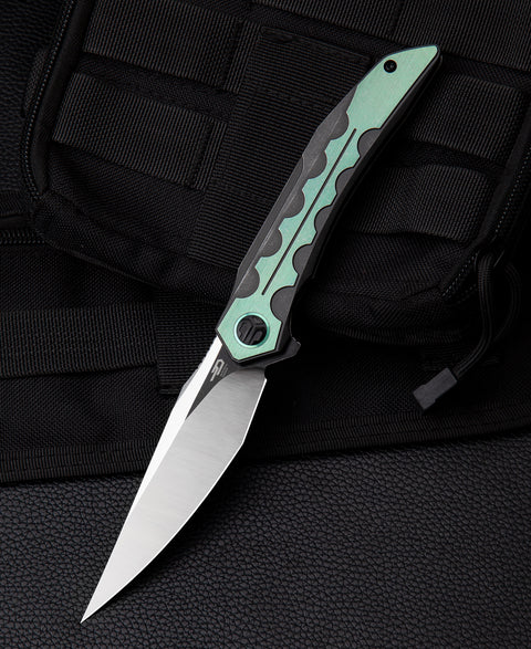 BESTECH SAMARI BT2009C Titanium Handle: 3.82" M390 Blade