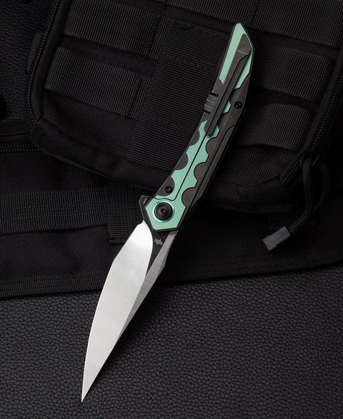 BESTECH SAMARI BT2009C Titanium Handle: 3.82" M390 Blade