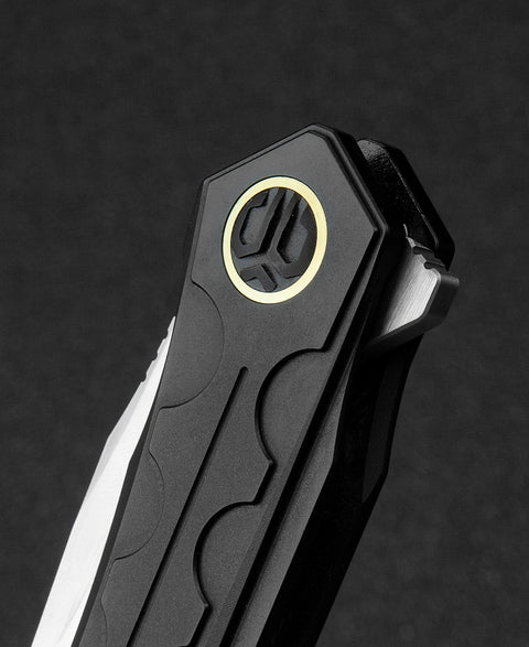 BESTECH SAMARI BT2009F Titanium Handle: 3.82" M390 Blade