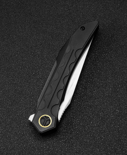 BESTECH SAMARI BT2009F Titanium Handle: 3.82" M390 Blade
