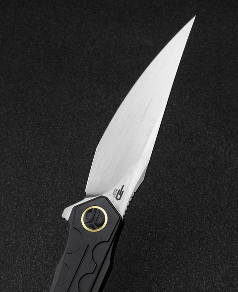 BESTECH SAMARI BT2009F Titanium Handle: 3.82" M390 Blade