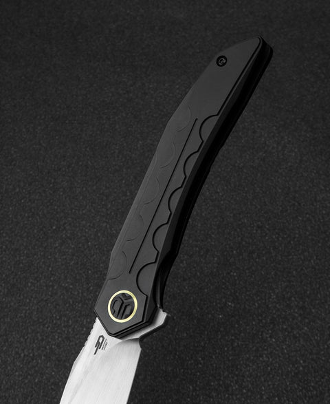 BESTECH SAMARI BT2009F Titanium Handle: 3.82" M390 Blade