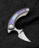 BESTECH STRELIT BT2103K Titanium+Timascus Handle: 2.19
