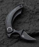 BESTECH STRELIT BT2103L Titanium+Marble Carbon Fiber Inlay Handle: 2.19