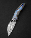 BESTECH NOGARD BT2105G Titanium+Timascus Inlay Handle: 3.35