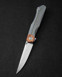BESTECH THYRA BT2106D Titanium+Red Copper inlay Handle: 3.56